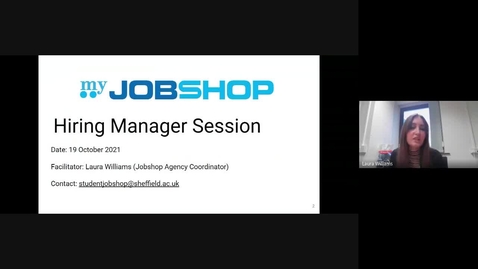 Thumbnail for entry myJobshop Hiring Manager Session 2021