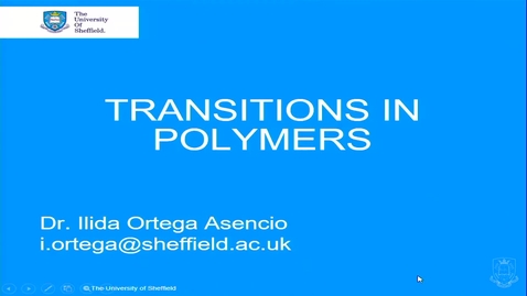 Thumbnail for entry Transitions in Polymers - Quiz