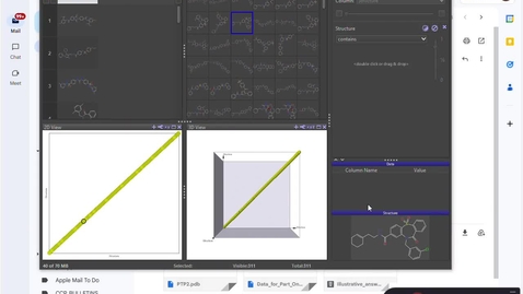 Thumbnail for PyRx walkthrough - how to exclude unsuitable molecule using DataWarrior