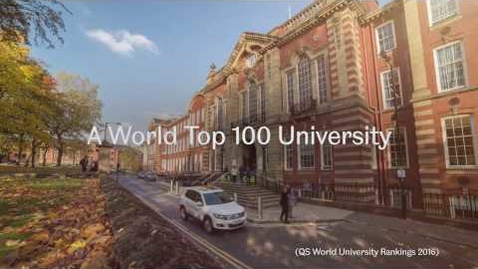 Thumbnail for entry The University of Sheffield - A World Top 100 University