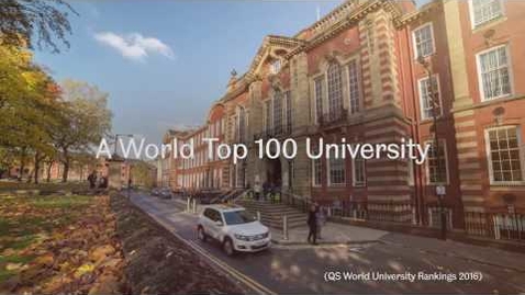 Thumbnail for The University of Sheffield - A World Top 100 University