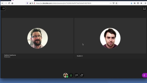 Thumbnail for Presenting in Collaborate