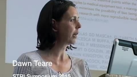 Thumbnail for Dawn Teare - STRI symposium 2015