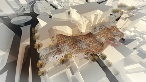 Thumbnail for Studio MAKE 2015 (3) Interactive Parasol by Rudan Ding