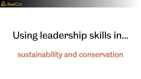 Thumbnail for Mindset Matters Leadership Series - using leadership in sustainability and conservation