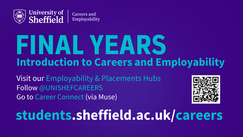 Thumbnail for Final Years - Careers and Employability Introduction
