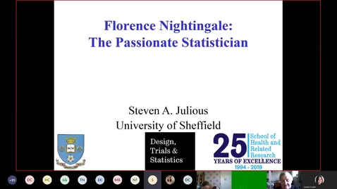 Thumbnail for entry Florence Nightingale: The Passionate Statistician