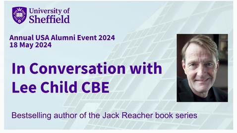 Thumbnail for In Conversation with Lee Child CBE