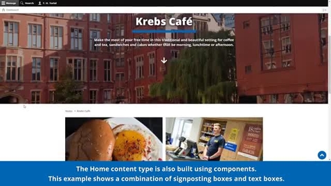 Thumbnail for New CMS Training | Core knowledge | Home Content type