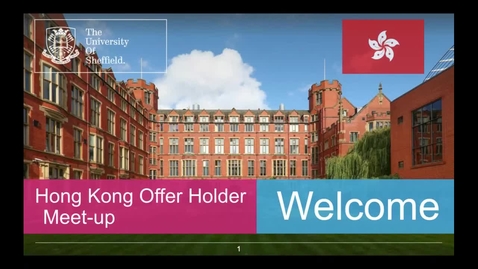 Thumbnail for Hong Kong briefing from the University of Sheffield