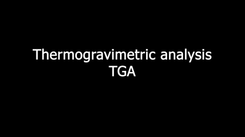 Thumbnail for TGA_Part 1_ Preparing and loading a Sample
