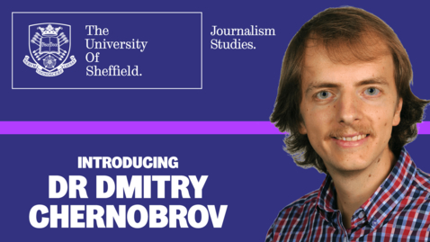 Thumbnail for entry Introducing... Dr Dmitry Chernobrov