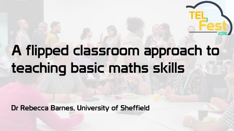 Wrltf 11 April 2018 Rebecca Barnes A Flipped Classroom Maths