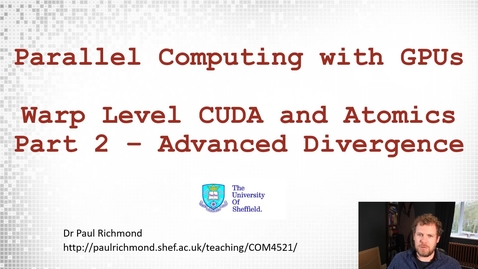 Thumbnail for Lecture 12 - Part 02 - Advanced Divergence