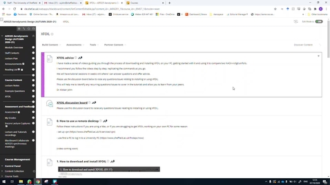 Thumbnail for Using a remote desktop for XFOIL