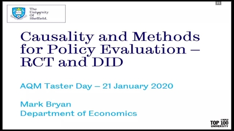 Thumbnail for AQM 2020 - Andy Bell Causality (standing in for Mark Bryan)