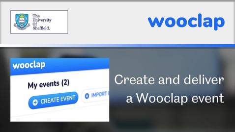 Thumbnail for entry Wooclap: create and run an interactive classroom event