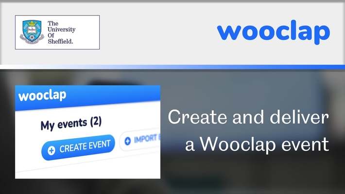 Wooclap: create and run an interactive classroom event