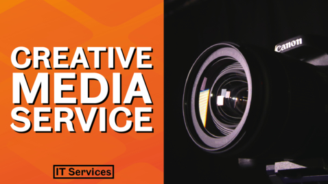 Thumbnail for entry IT Services Creative Media Service Promo 2022