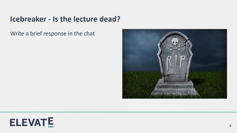 Thumbnail for Faculty of Health: Lecturing - what works?