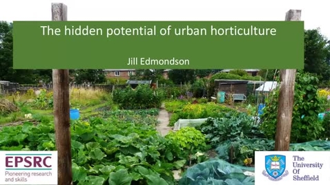 Thumbnail for entry The hidden potential of urban horticulture