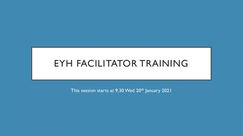 Thumbnail for EYH GTA Training Jan 2021
