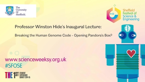 Thumbnail for entry Breaking the Human Genome Code - Opening Pandora’s Box?