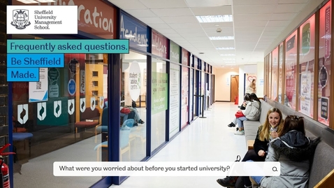 Thumbnail for Frequently asked questions: what were you worried about before you started university?