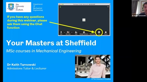 Thumbnail for Mechanical Engineering MSc options