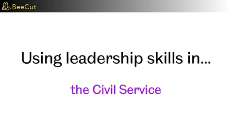 Thumbnail for Mindset Matters Leadership Series - using leadership in the Civil Service