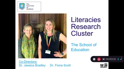 Thumbnail for entry Literacies Research Cluster 20-21 final