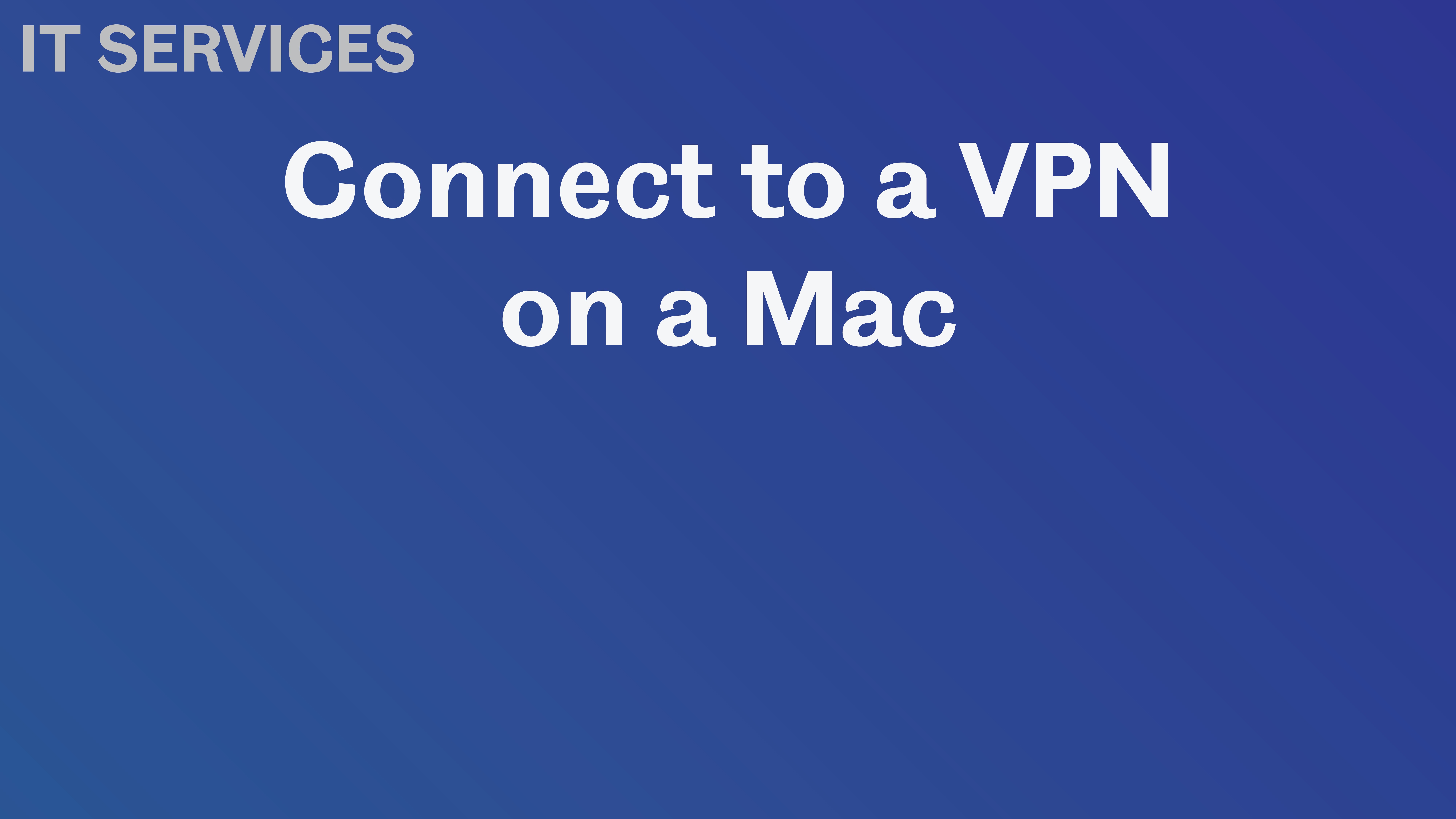 Vpn For Mojave On Mac Os
