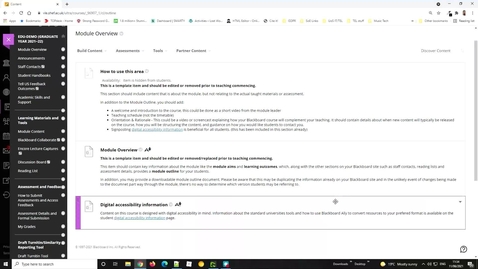 Thumbnail for Blackboard  template and course copy 2021-22