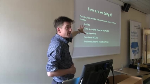Thumbnail for Dr Graham McLearney - Digital Media Options