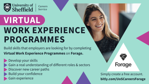 Thumbnail for Forage, Virtual Work Experience Programmes