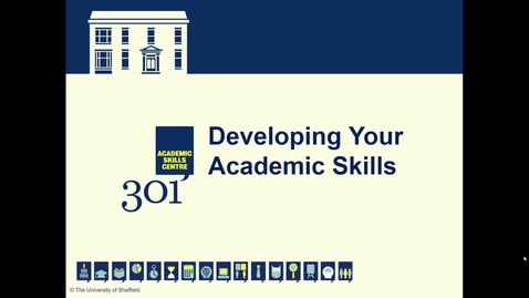 Thumbnail for Intro to 301 Session 2024-25