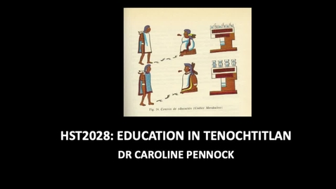 Thumbnail for Education in Tenochtitlan