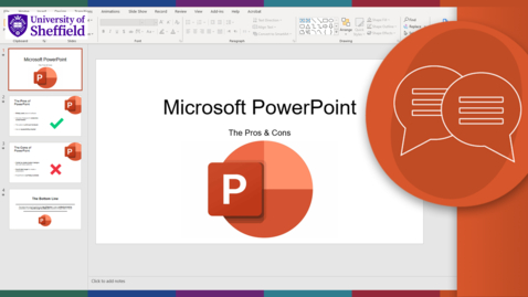 Thumbnail for Presentations on PowerPoint