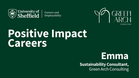 Thumbnail for Positive Impact Careers - Green Arch Consulting