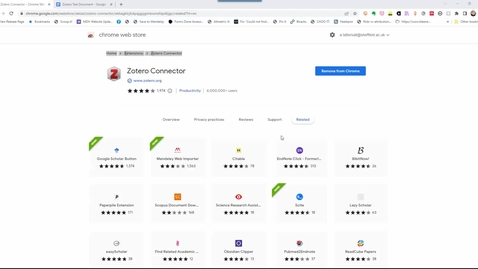 Thumbnail for 8. Using the Zotero Cite While You Write function in Google Docs
