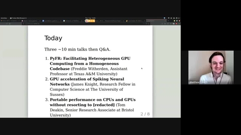 Thumbnail for entry Lunch bytes #5 Making GPU Programming More Portable