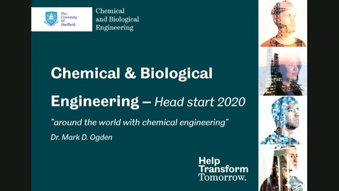 Thumbnail for entry Chemical Engineering Headstart session