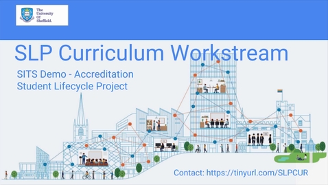 Thumbnail for CUR Accreditation out-of-the-box demo (1 Aug 18)