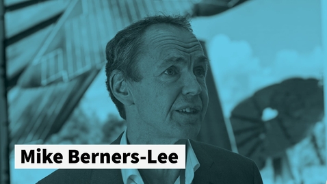 Thumbnail for Mike Berners-Lee - Founder, Small World Consulting