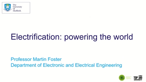 Thumbnail for entry EEE Mini-lecture: Electrical energy