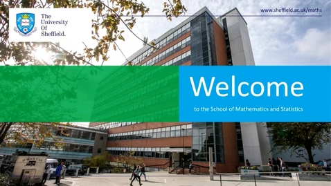 Thumbnail for Mathematics and Statistics - Applicant Day talk