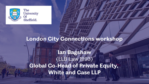 Thumbnail for London City Connection 2021 - Workshop 2 - Ian Bagshaw