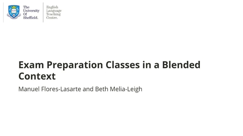 Thumbnail for Exam Prep Classes in Blended Contexts