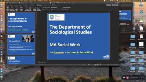 Thumbnail for entry MA Social Work