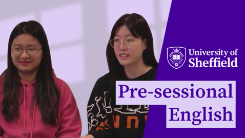 Thumbnail for entry Pre-sessional English - Student Testimonials 2024 (English)